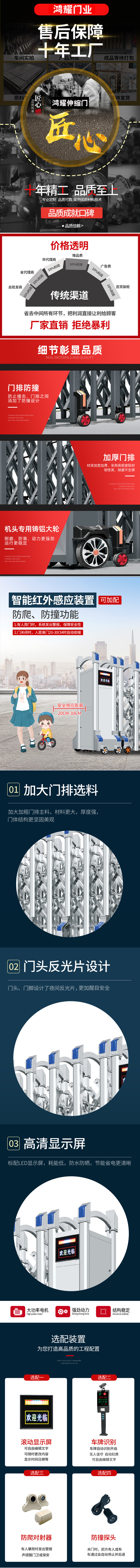 铝合金伸缩门018(图1)